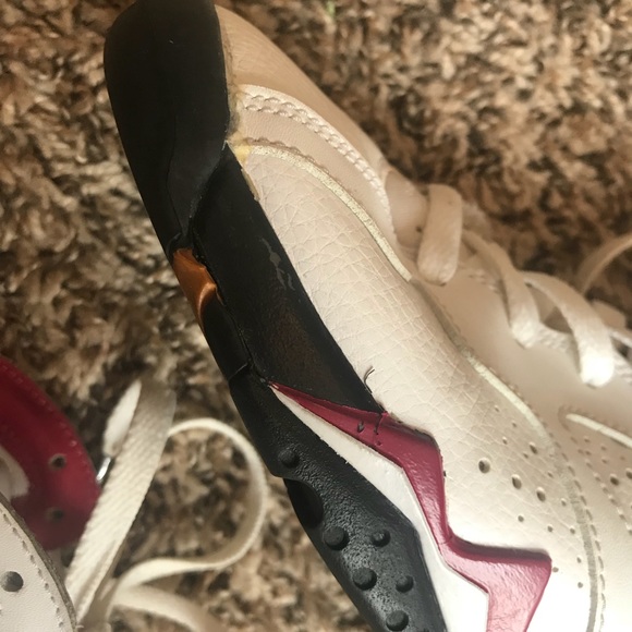 Jordan Cardinal 7s size 5Y - Picture 8 of 8